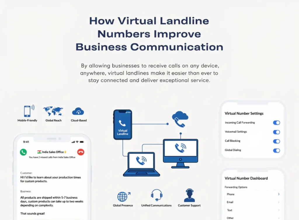 How Virtual Landline Numbers Improve Business Communication How Virtual Landline Numbers Improve Business Communication