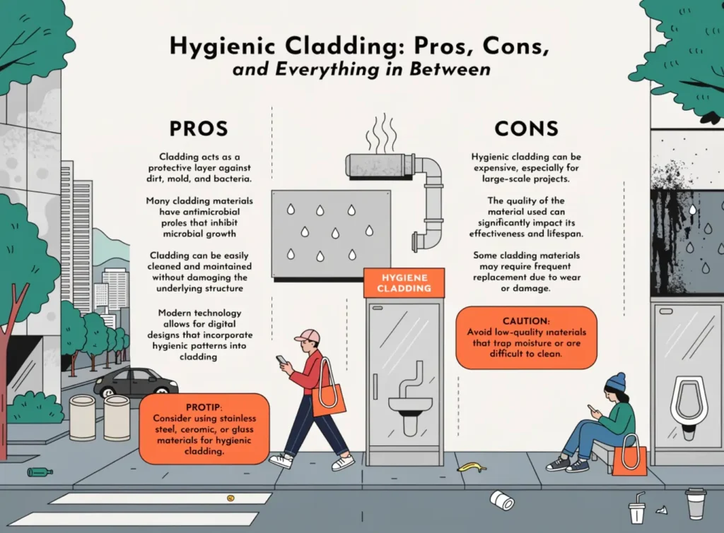 Hygienic Cladding: Pros, Cons, and Everything in Between Hygienic Cladding: Pros, Cons, and Everything in Between