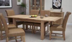 Oak Dining Table Sets: Timeless Elegance and Practicality for Your Home