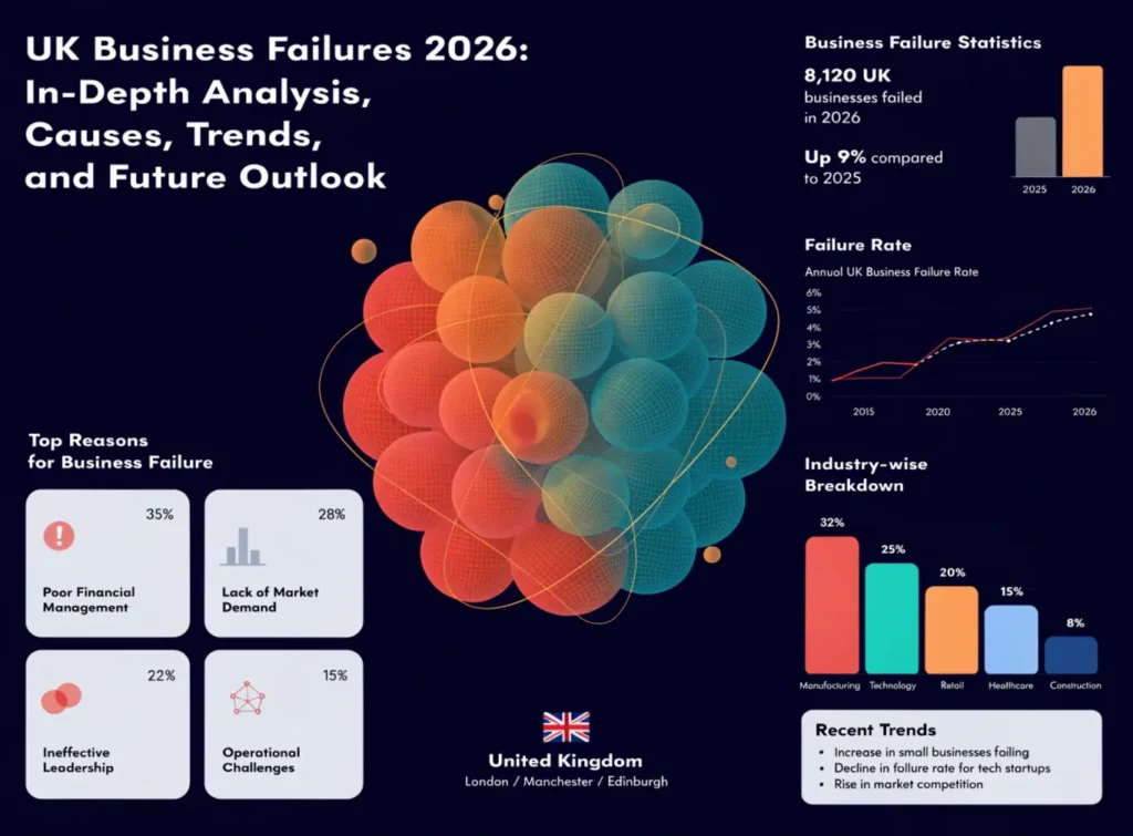 UK Business Failures 2026: In-Depth Analysis Causes Trends and Future Outlook